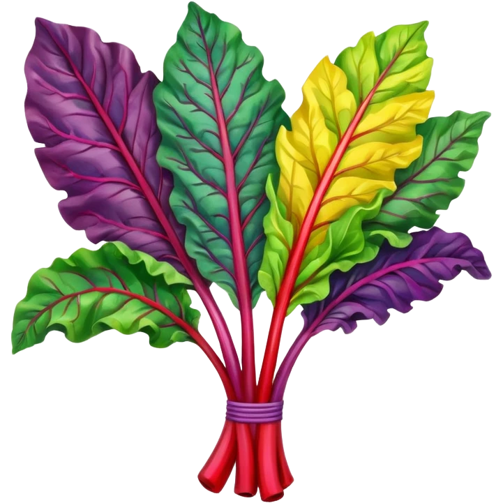 RAINBOW SWISS CHARD emoji