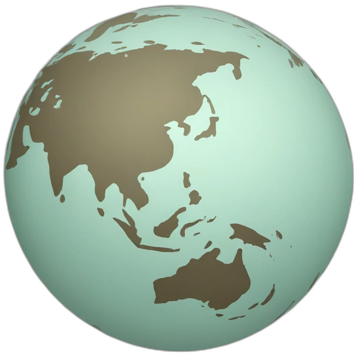 globe south east asia emoji