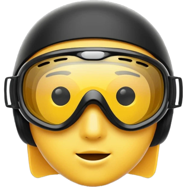 ski googles emoji