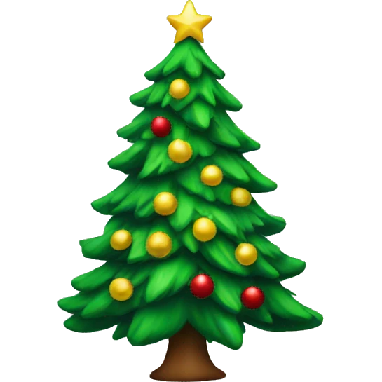 Christmas tree  emoji