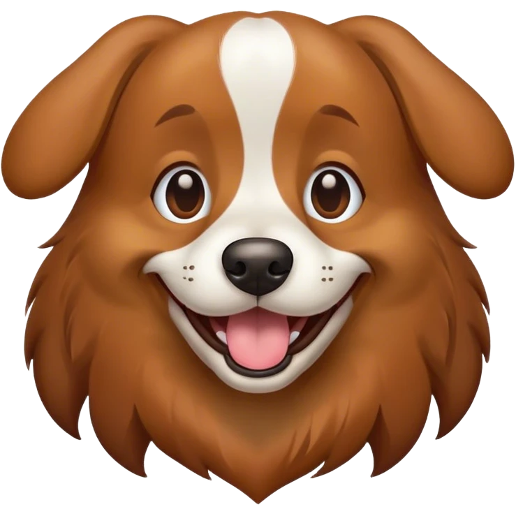 Perro alegre emoji