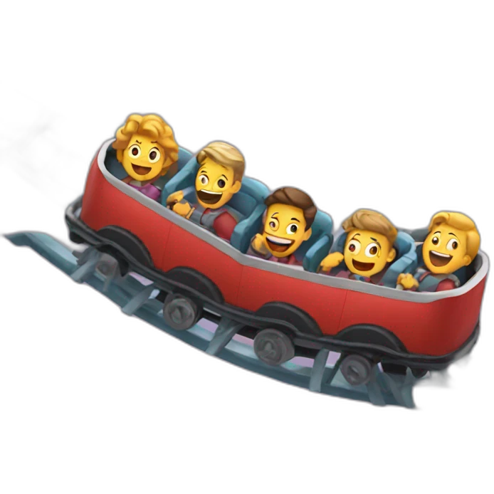 Roller-coaster emoji