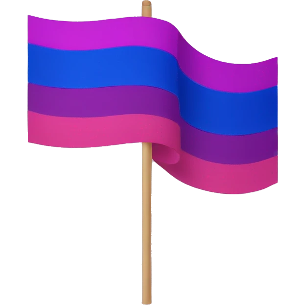 bisexual flag emoji