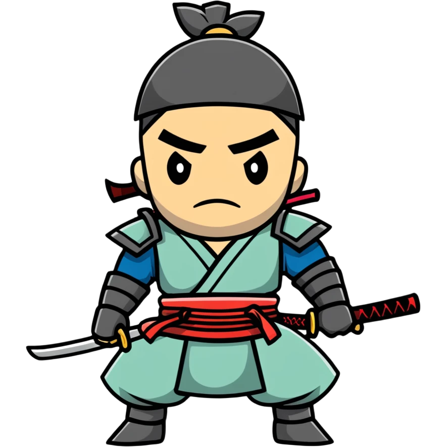 Japanese samurai warrior emoji