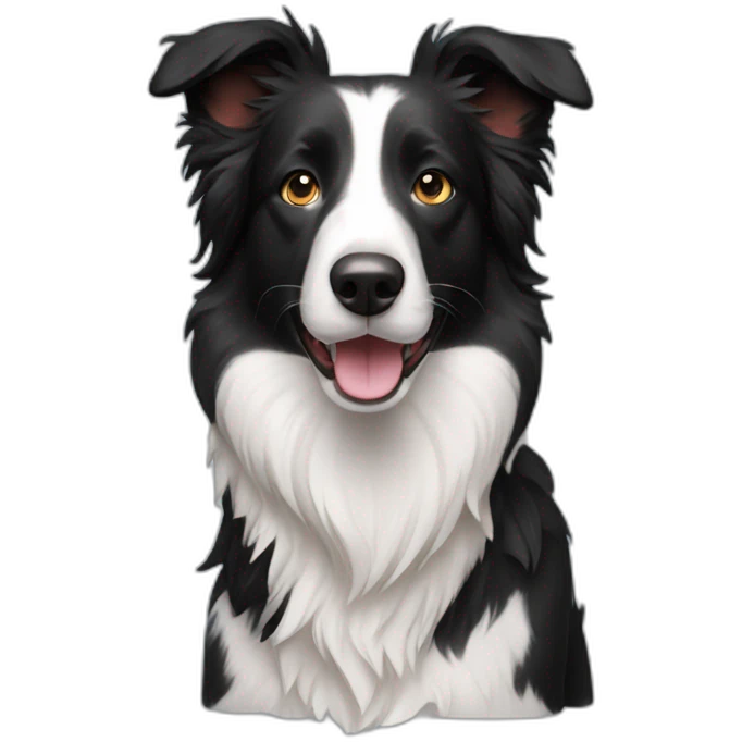 Border collie emoji