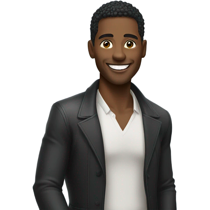 gay black guy emoji