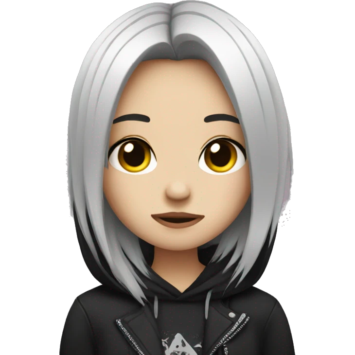 Emo girl  emoji