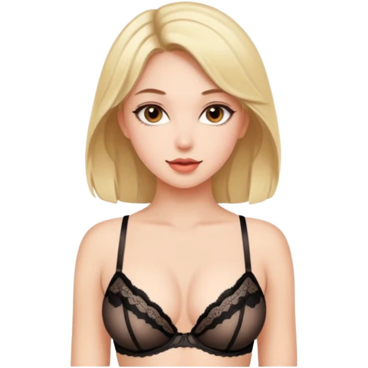 lingerie sexy girl emoji