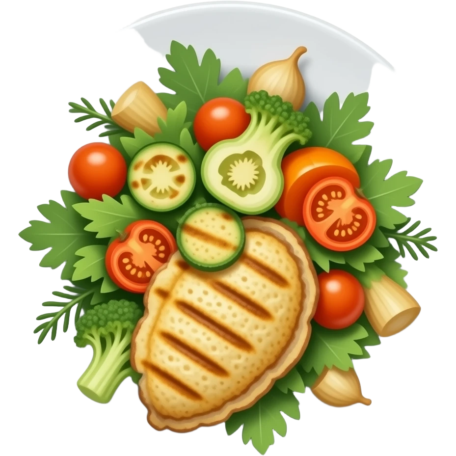 verduras  asadas emoji