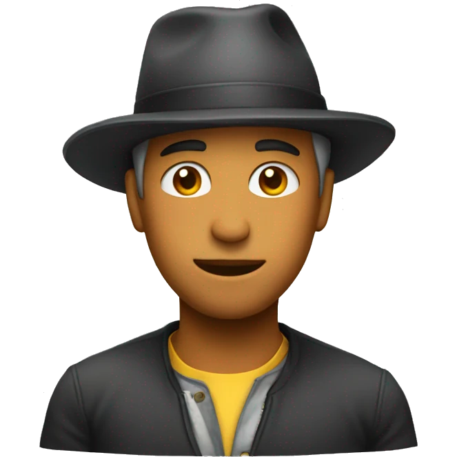 person withhat looking stylsh emoji