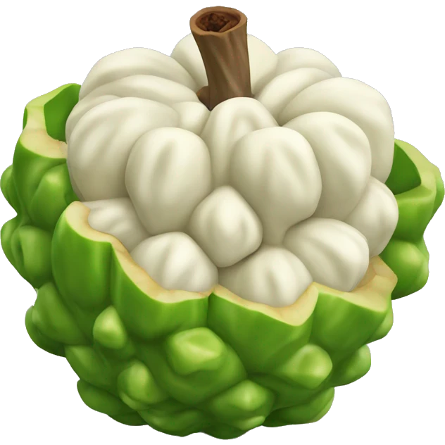 3D sugar apple  emoji