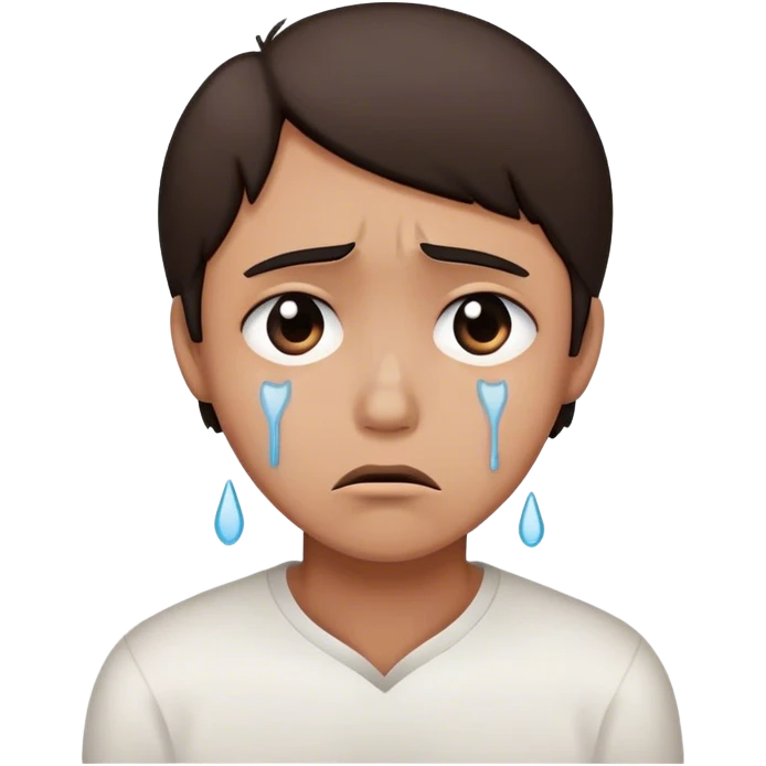 Broken hearts and crying emoji