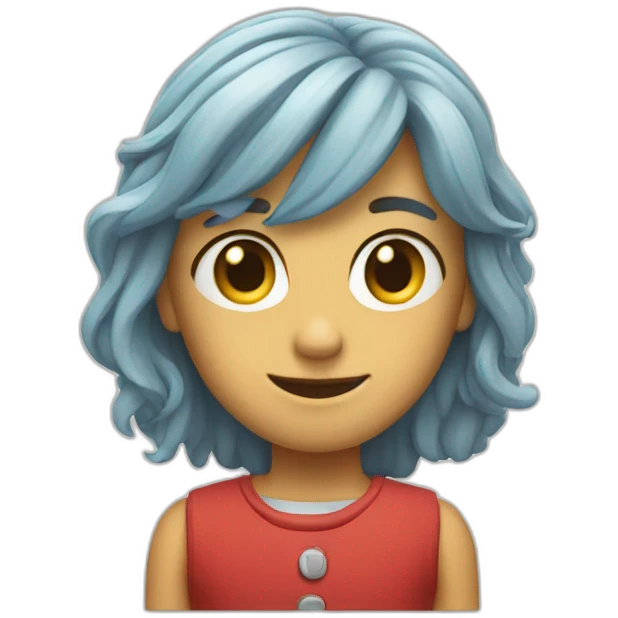 Logo de Netflix saludando emoji