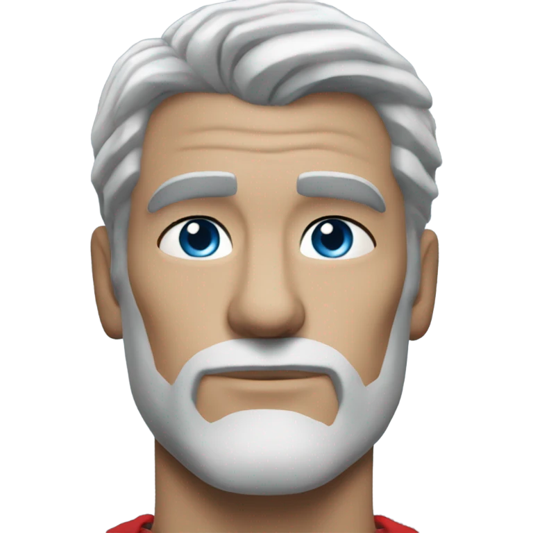 Superman Blue Eyes grey hair  emoji