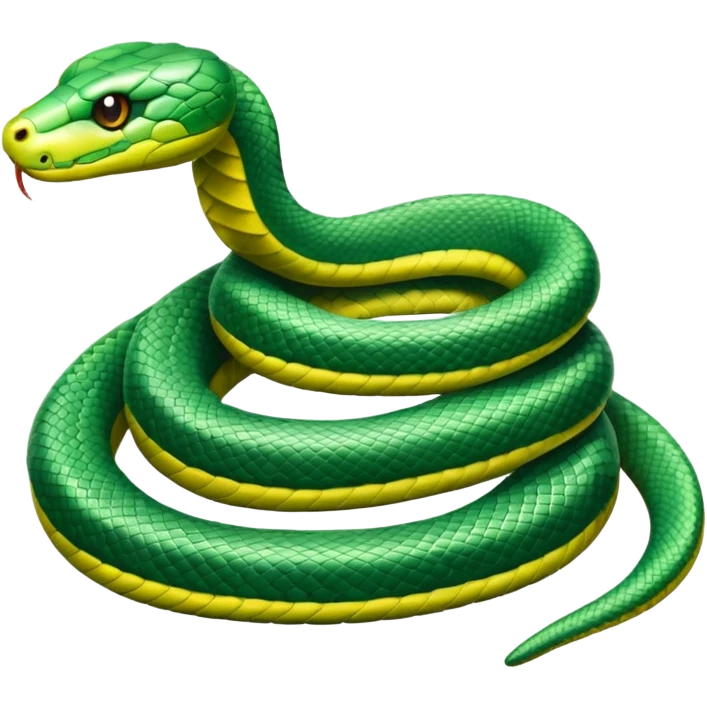 snake crawling  emoji