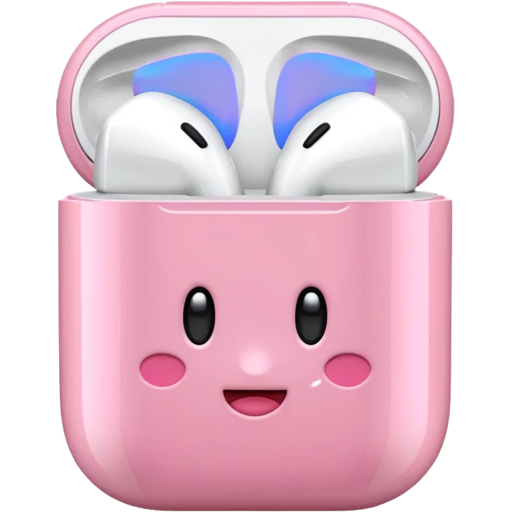 Kirby Airpods emoji