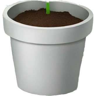 a plant in a pot growing dollar bills dollar leaves green dollar bill leaves attached to plant stem emoji