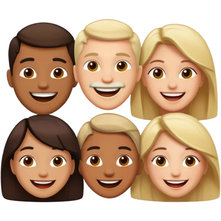 Só quero 5 pessoas  emoji