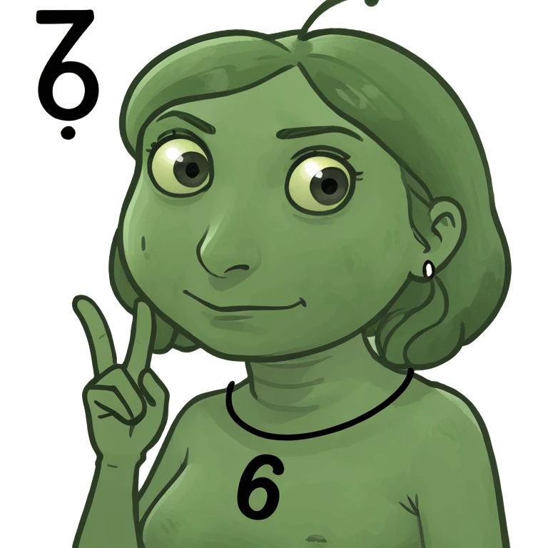lady that doesn’t know anything and has the number 6 on one hand and 7 on the other looking confused emoji