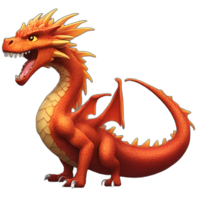 Dracaufeu emoji