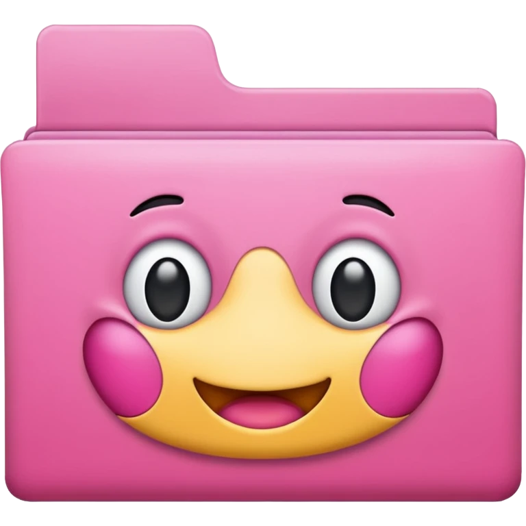 folder pink emoji