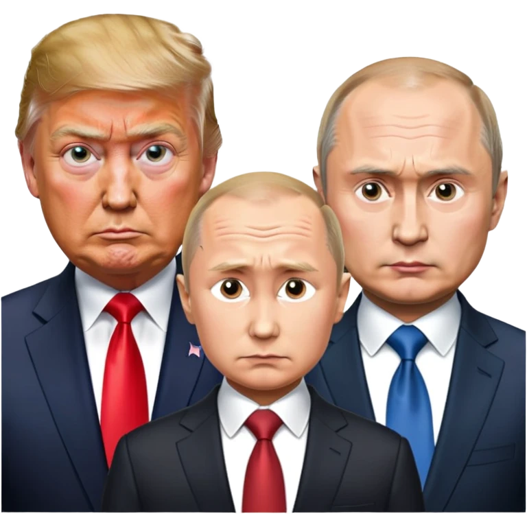 Trump Zelensky Putin war emoji