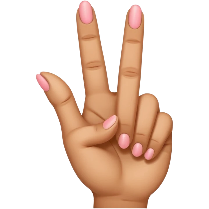 hand korean finger heart emoji that has the middle finger sticking out emoji