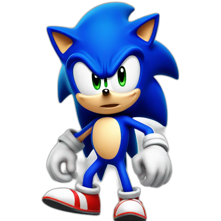 Sonic the Hedgehog emoji