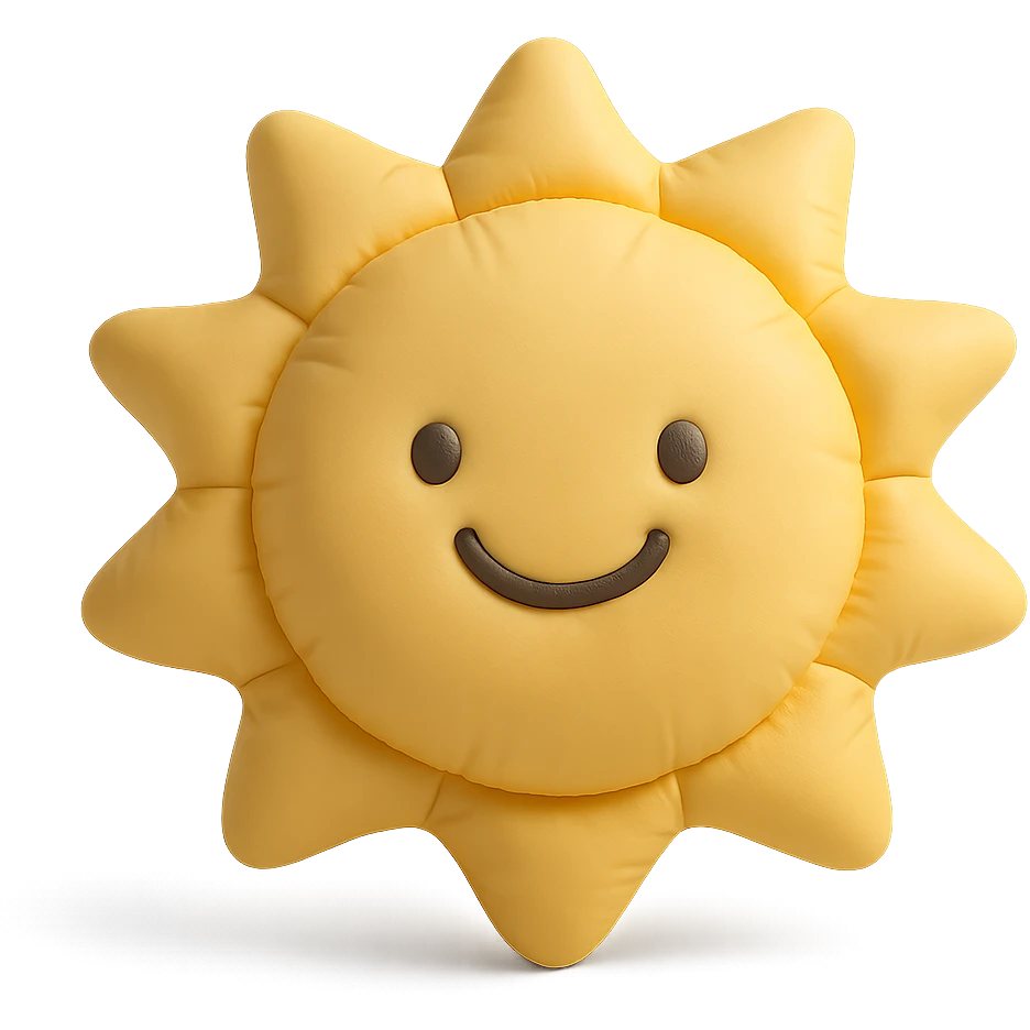 smiling sun emoji