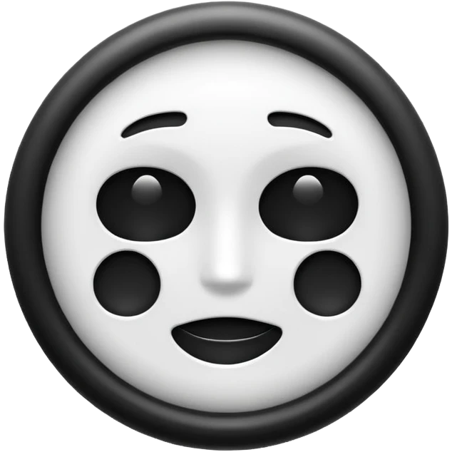 about/ information black n white icon i emoji