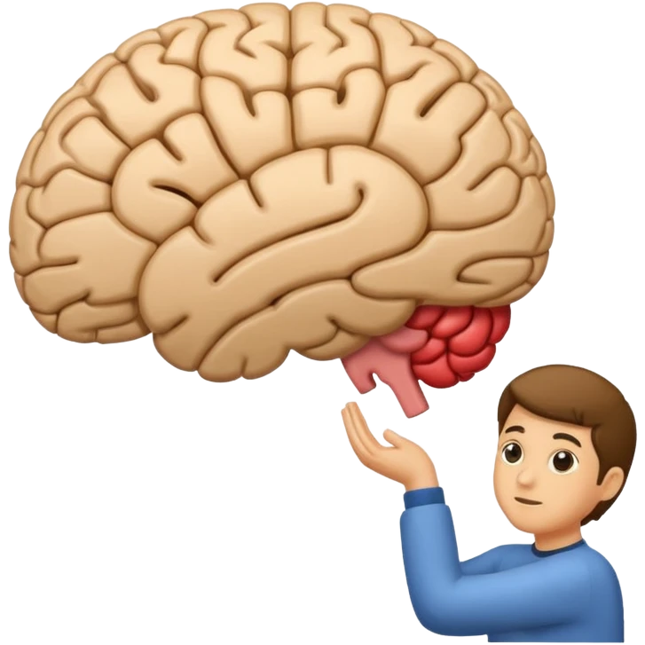 picking someone's brain emoji