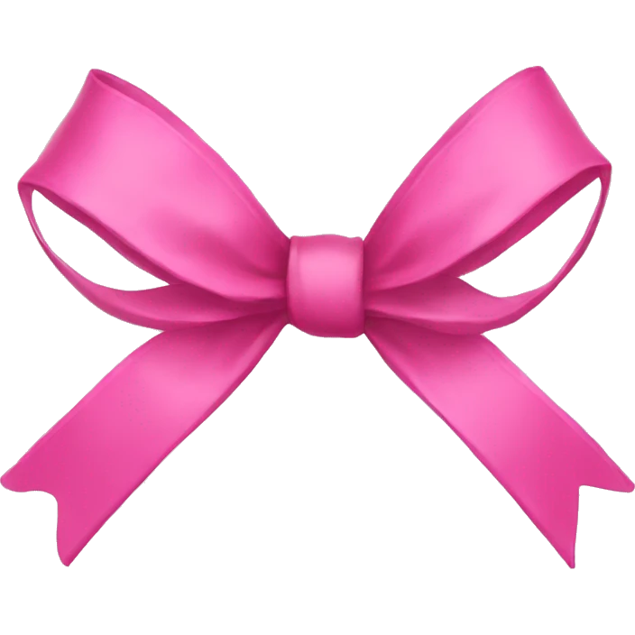 pink bow 2 emoji