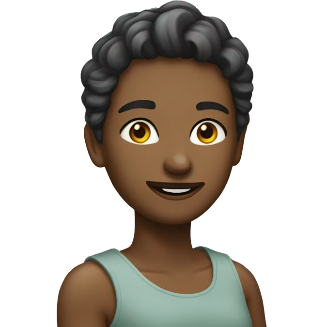 недовольная женщина угрожает указательным пальцем emoji