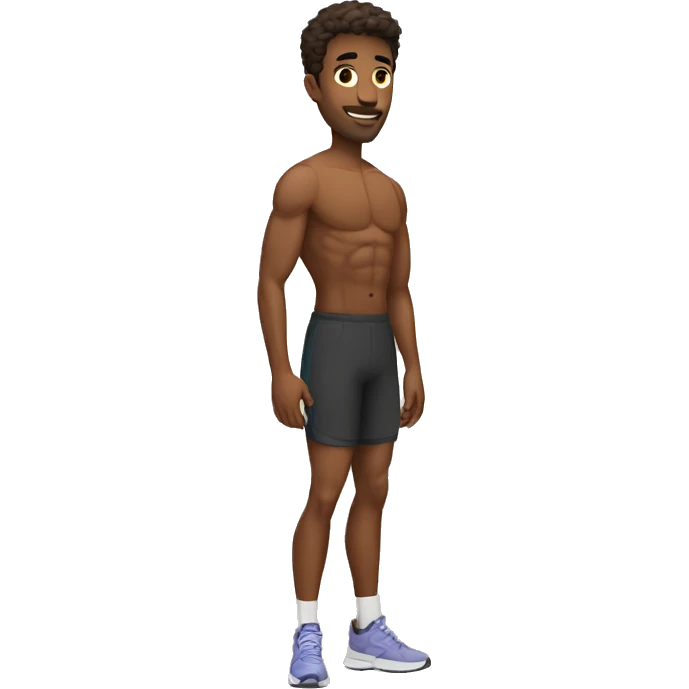 Fit man emoji