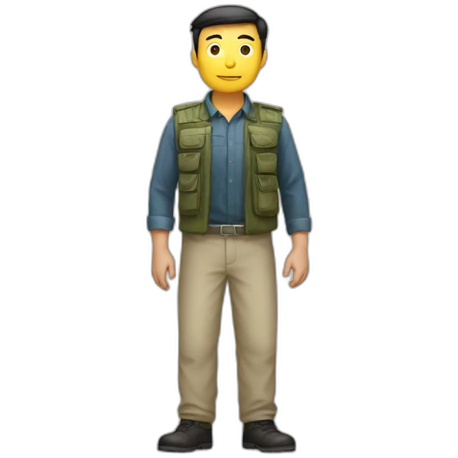 man-standing-front-of-tank-china emoji