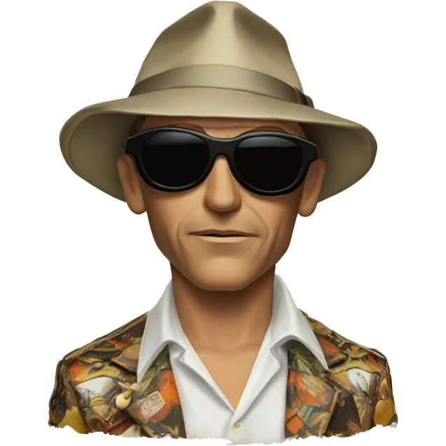 Raoul Duke Fear And Loathing In Las Vegas emoji