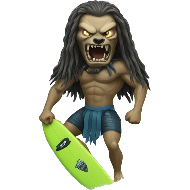 Predator surf emoji