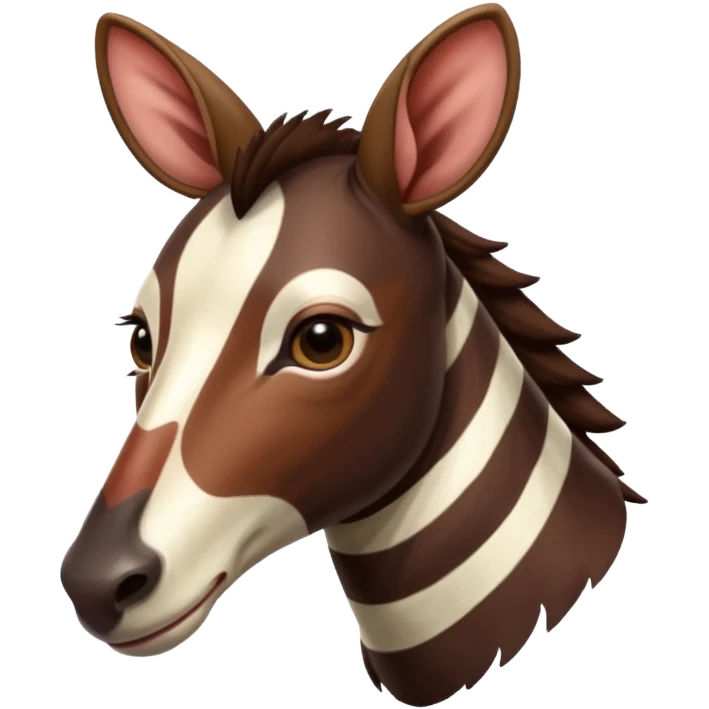 okapi, exotic African animal emoji