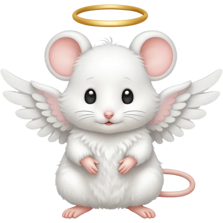 mouse angel emoji