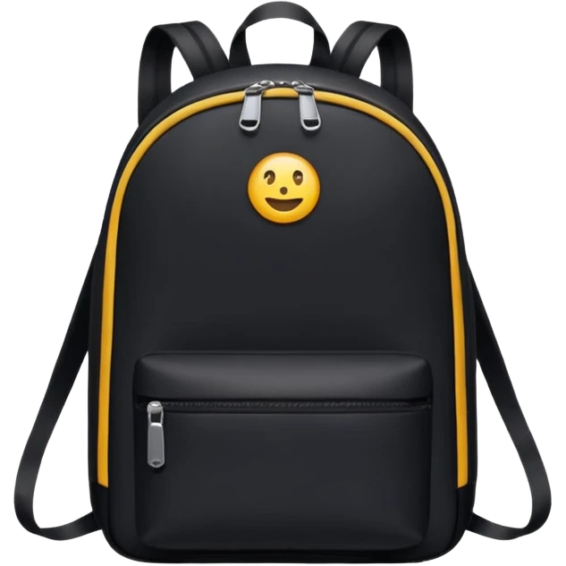 black backpack emoji