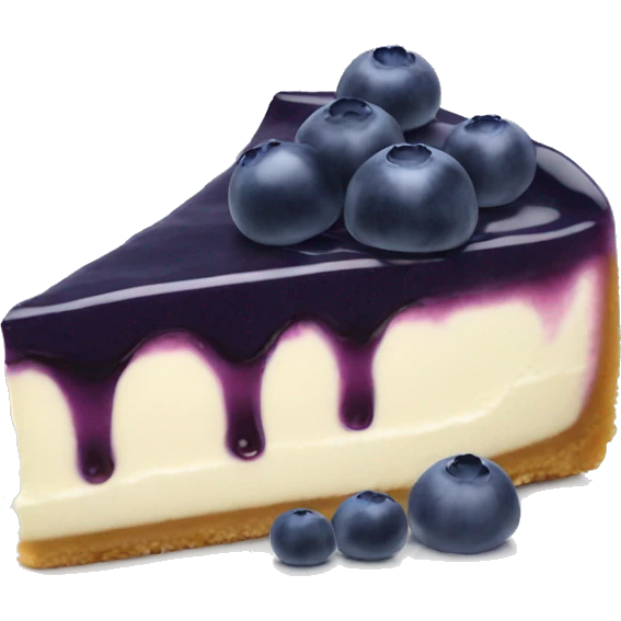Blueberry Cheesecake  emoji