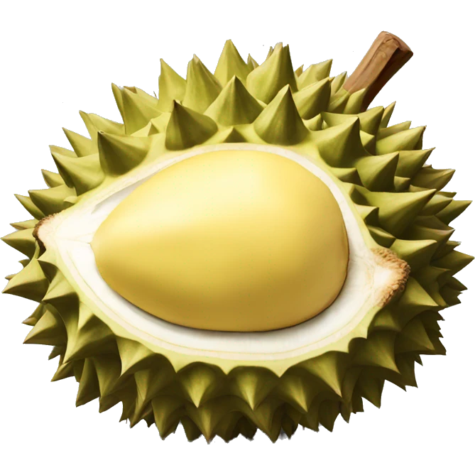 durian  emoji
