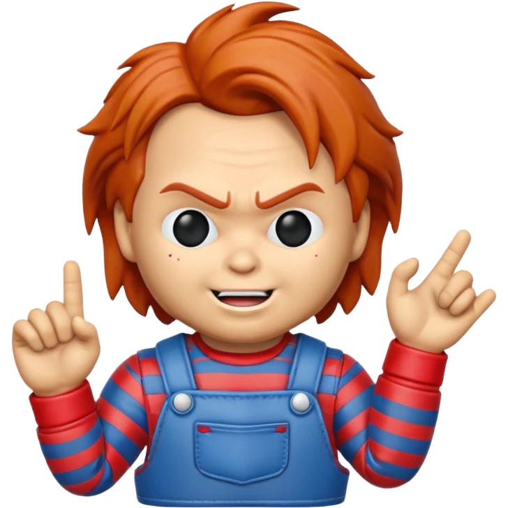 Un emojin de chuky emoji