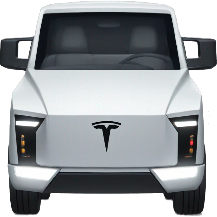 Tesla cybertruck emoji