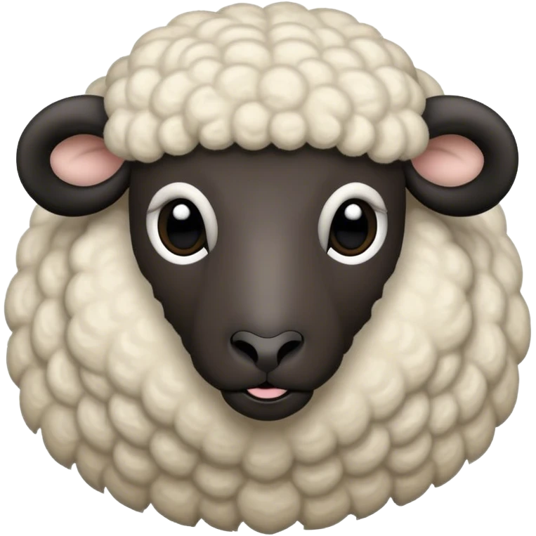 Shuffolk sheep emoji