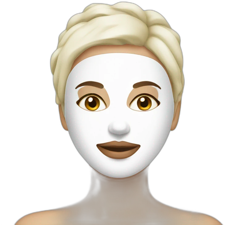 Face masks skincare emoji