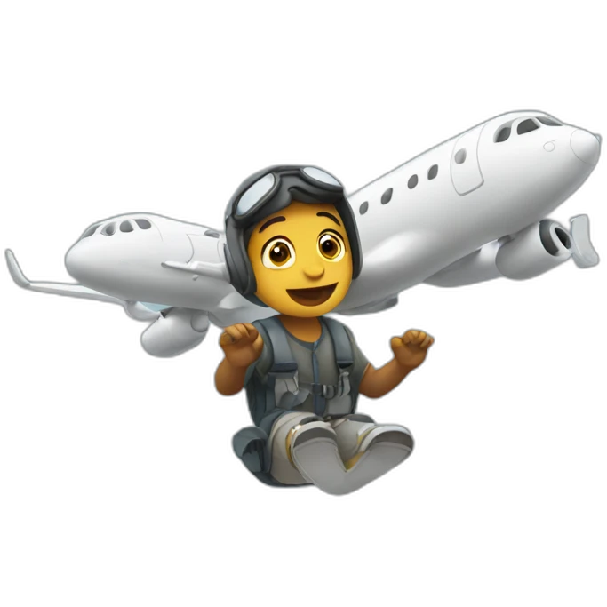 preparing to fly emoji