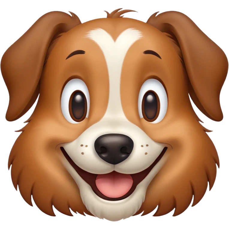 goofy Disney dog smiling emoji