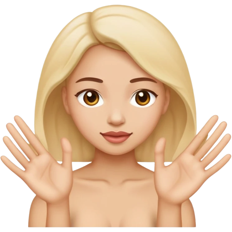 Fingering vagina emoji