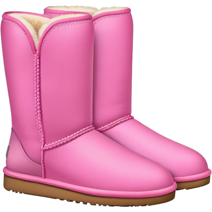 Pink uggs emoji